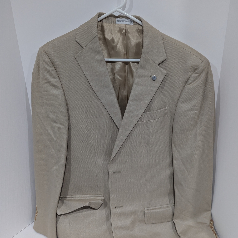 Geoffrey Beene Men's Tan Blazer